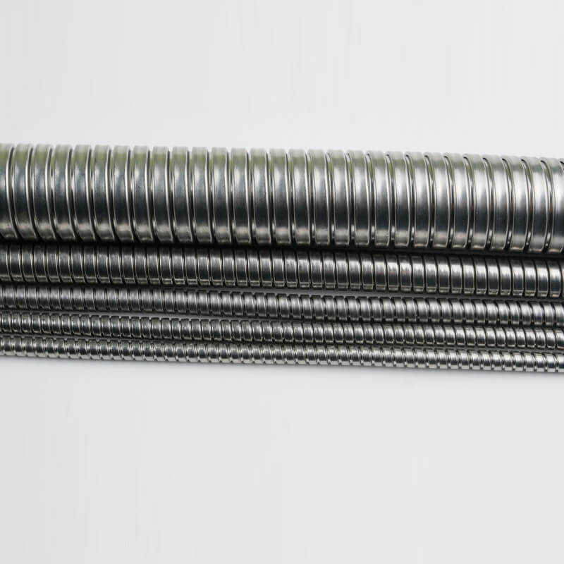 Conduit métallique flexible en acier inoxydable verrouillé